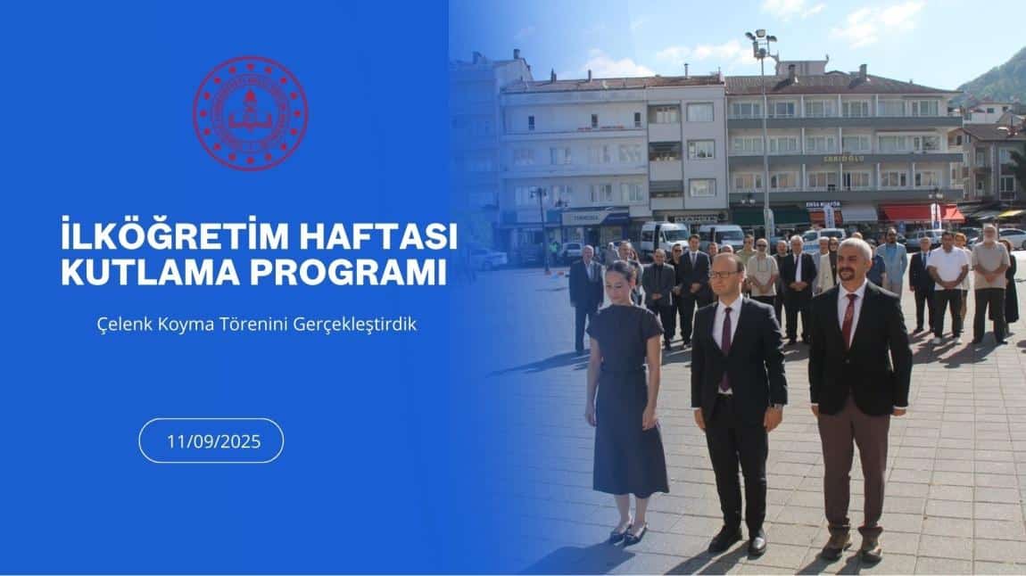 İLKÖĞRETİM HAFTASI KUTLAMASI 