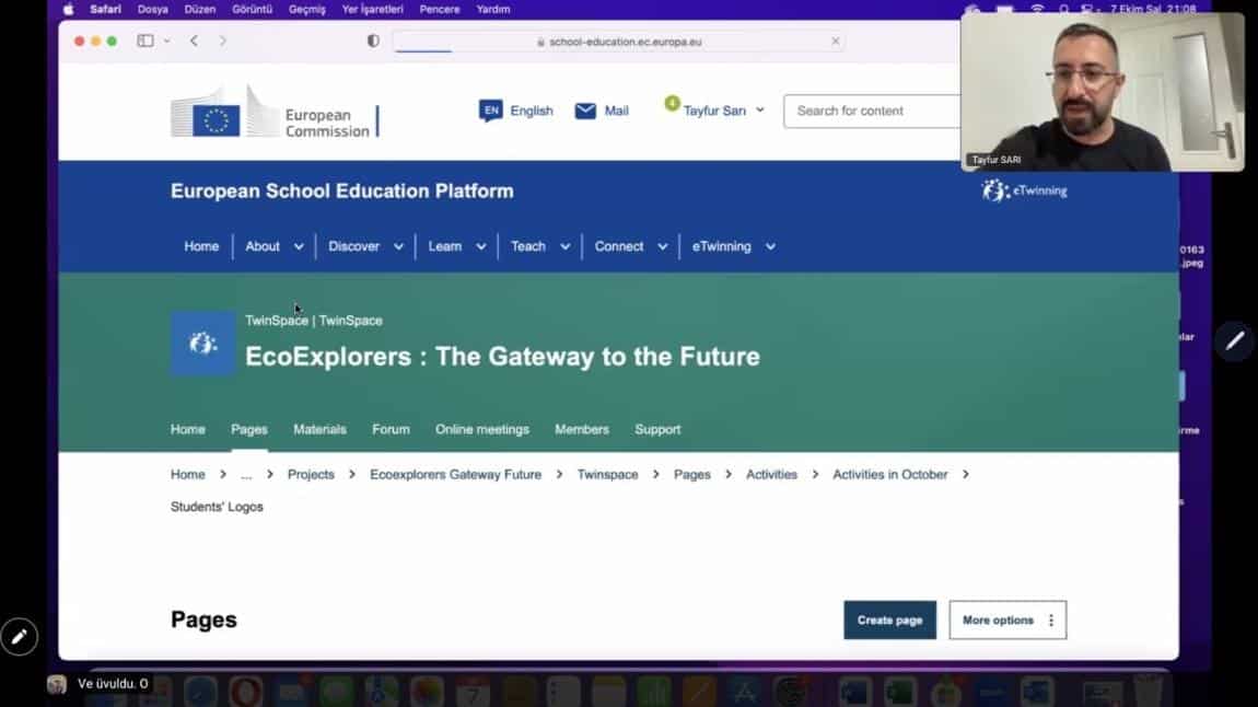 EcoExplorers etwinning Projesi 11 Ülke 30 Ortak İle Başladı